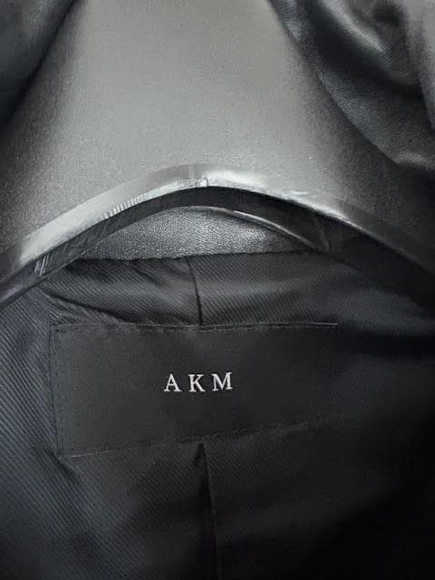 名古屋店別注 AKM ダイヤキルティング レザージャケット 23万1000円