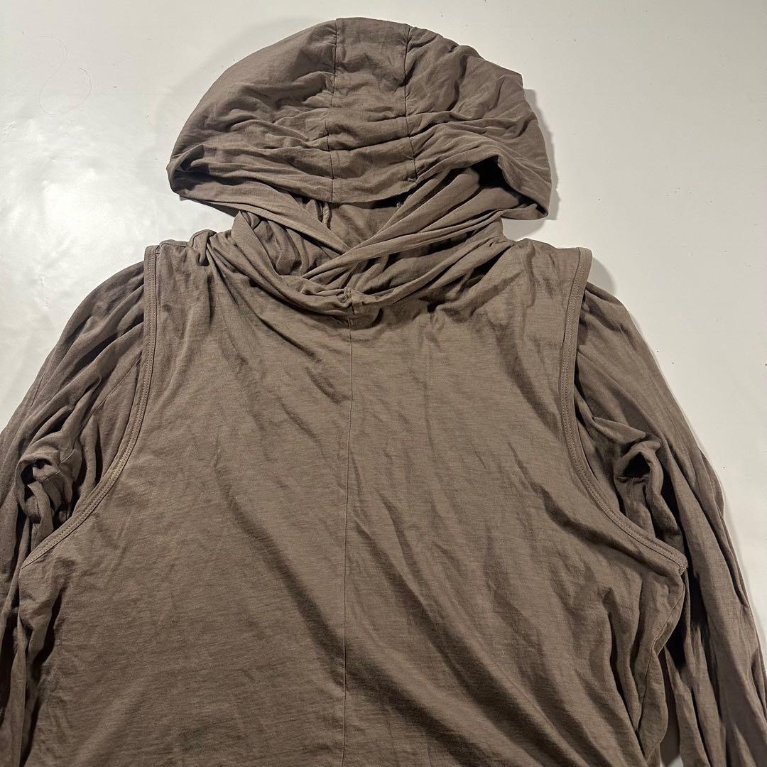 The Viridi anne レイヤード ロングパーカー サムホール y2k