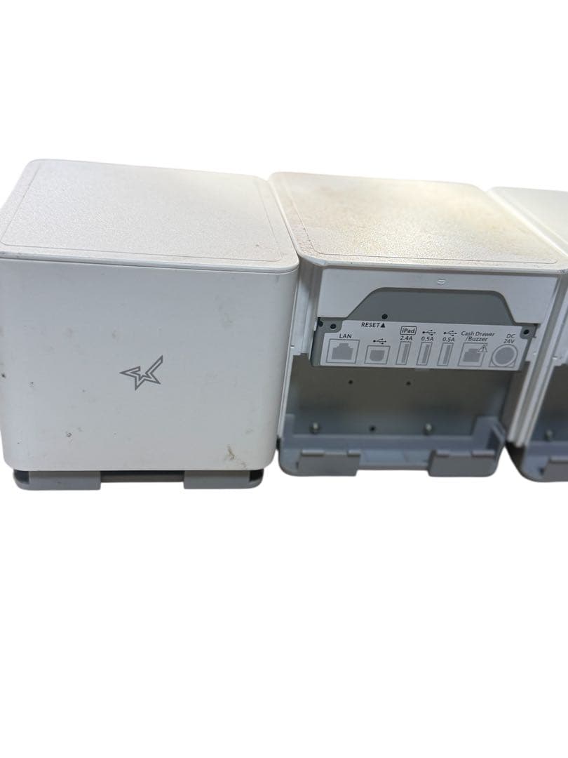 【4台】スター精密　 POS 小型レシートプリンター MCP31LB WT JP