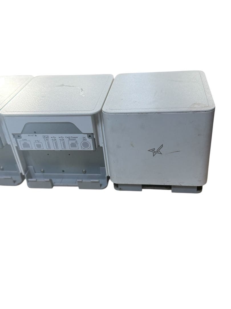 【4台】スター精密　 POS 小型レシートプリンター MCP31LB WT JP