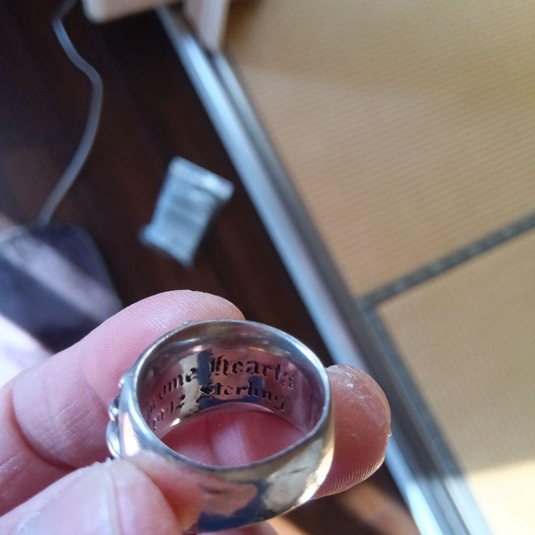 クロムハーツ　フローラルクロスリング　15号