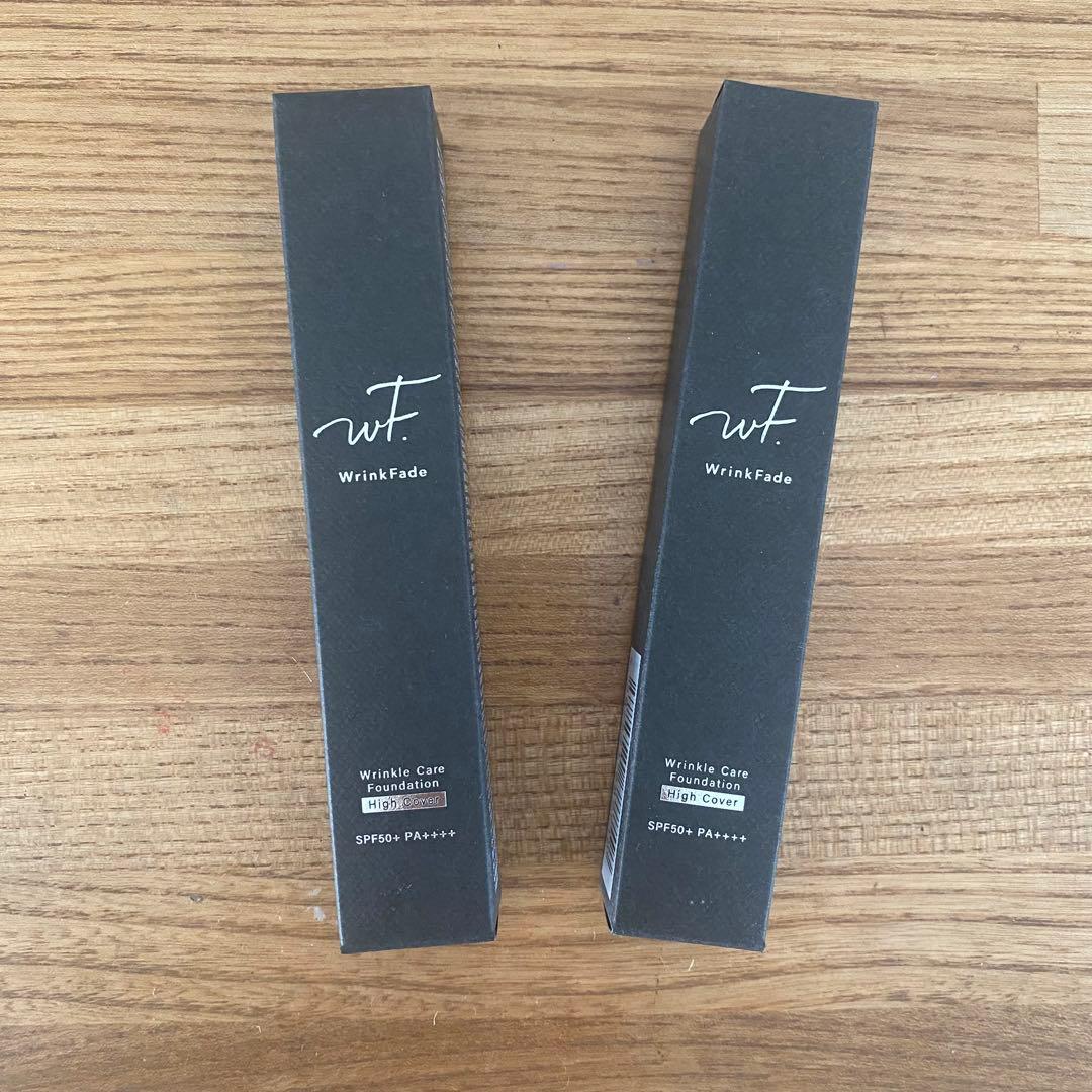 大人気！リンクフェード薬用リンクルケアファンデーション　ハイカバー　シワ改善