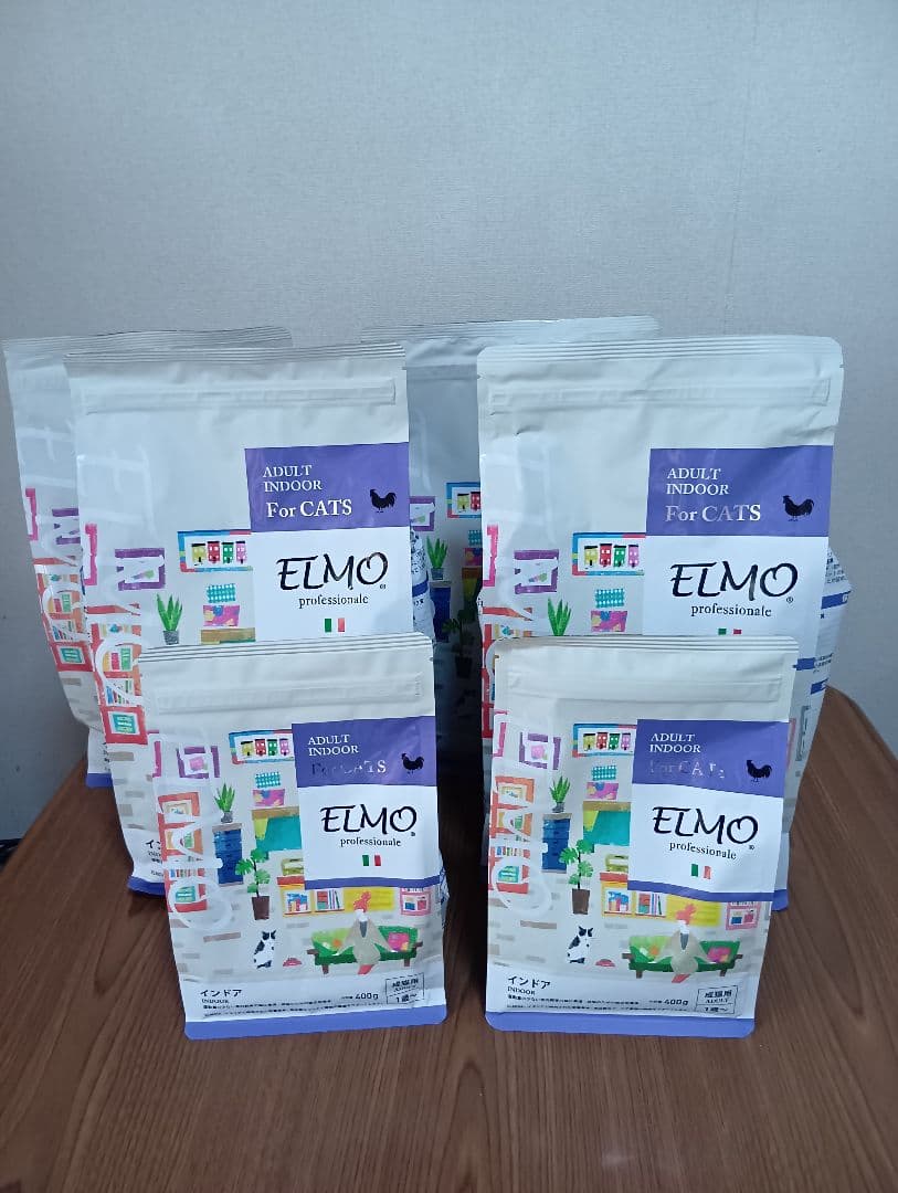 ELMO 室内成猫用キャットフード 8.8キロ分