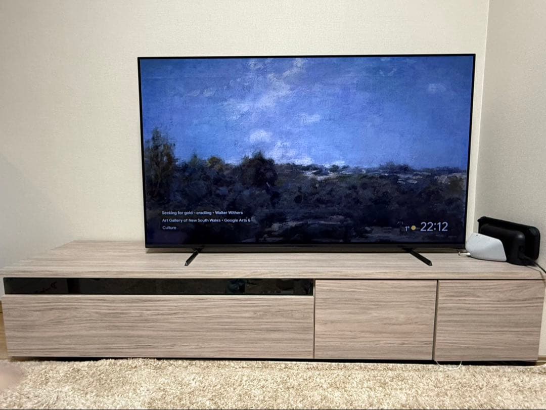 ※最終値下げ※[幅180cm]LOWYA ローテレビ台 完成品