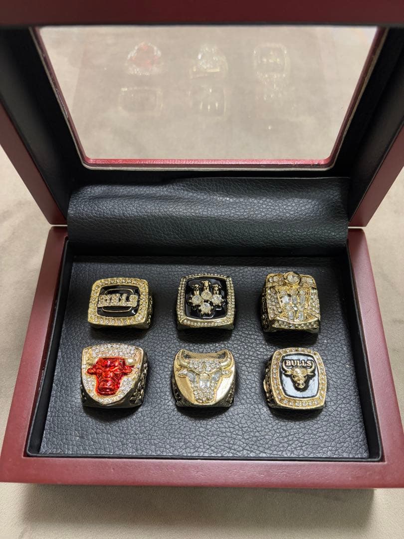 シカゴブルズ チャンピオンリング 25号 6個セット