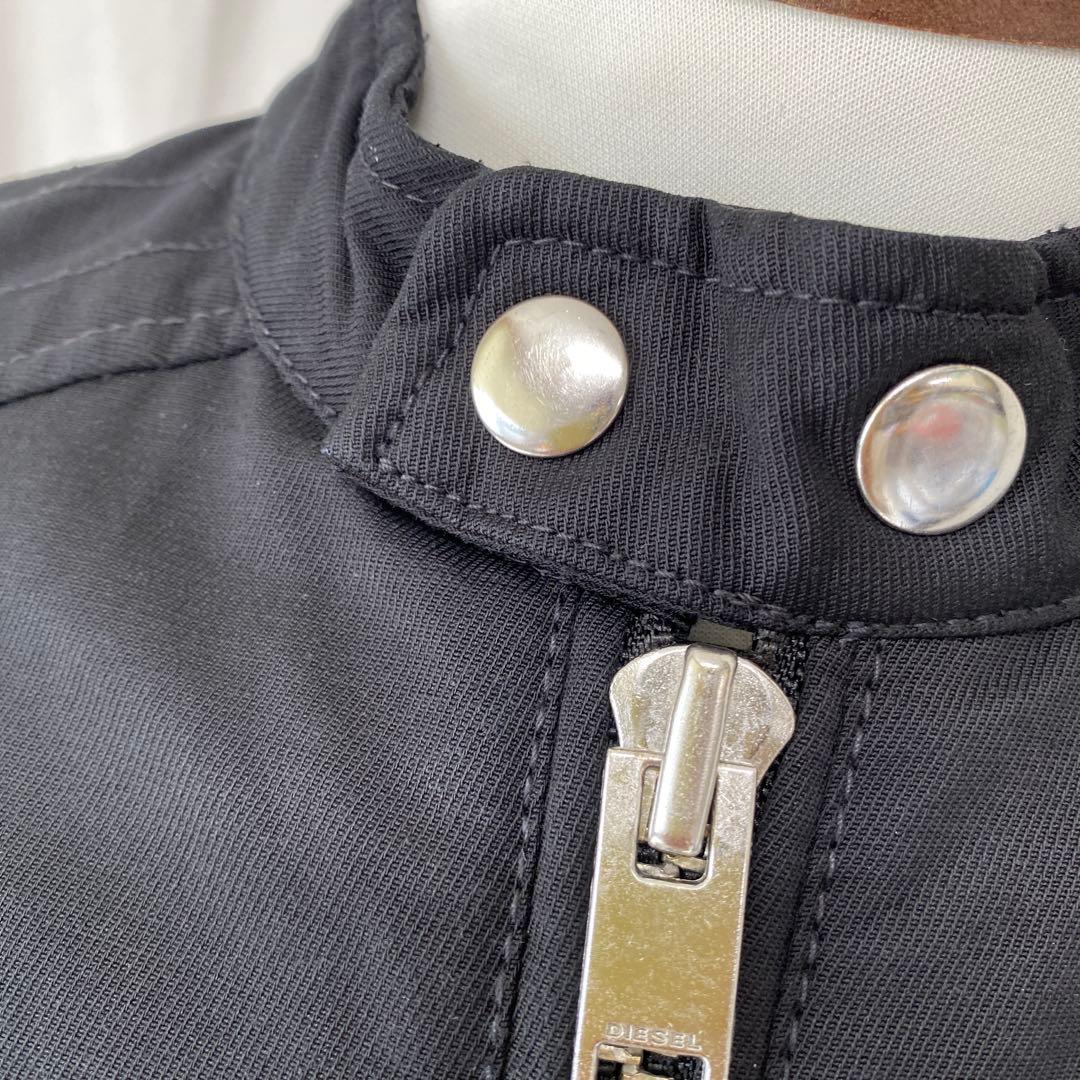 DIESEL ディーゼル コットン シングルライダース ブラック