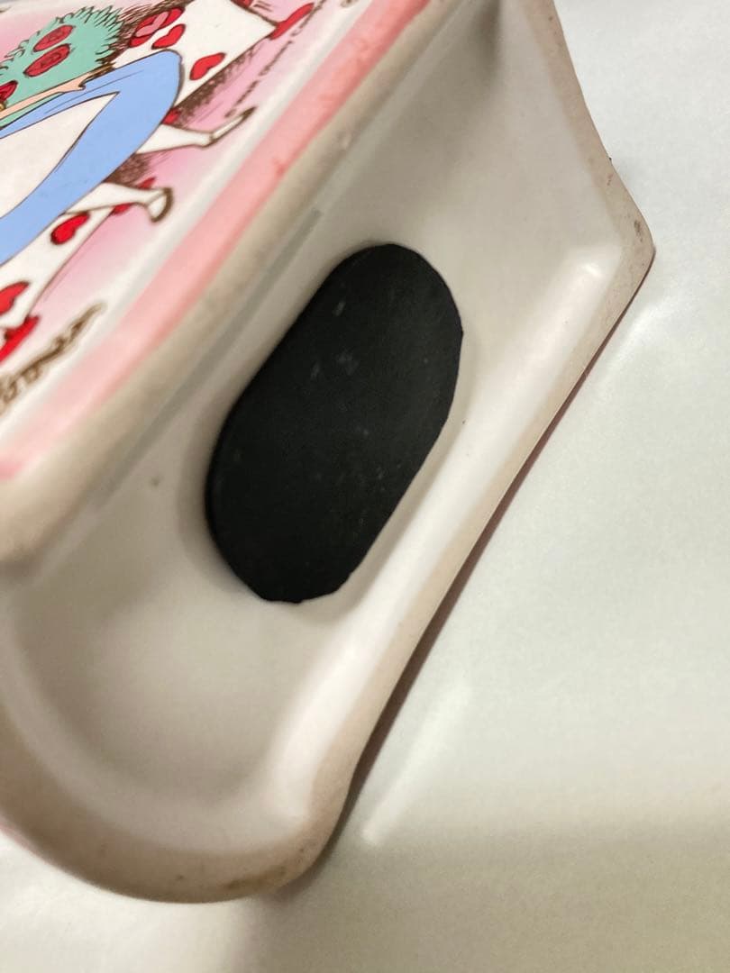 ディズニー　不思議の国のアリス　アンティーク　貯金箱　陶器