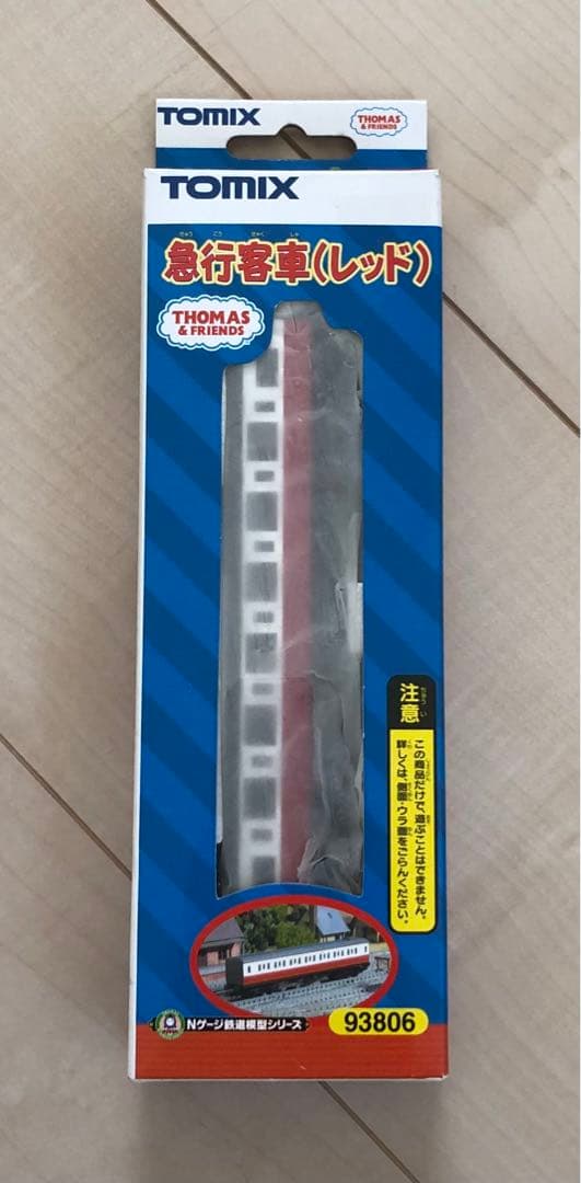 ☆廃盤品☆未使用☆NゲージTOMIX トーマス 急行客車 レッド 93806