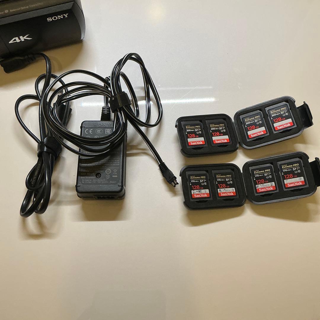 お得なセット Sony ソニー Handycam FDR-AX45 4K本体