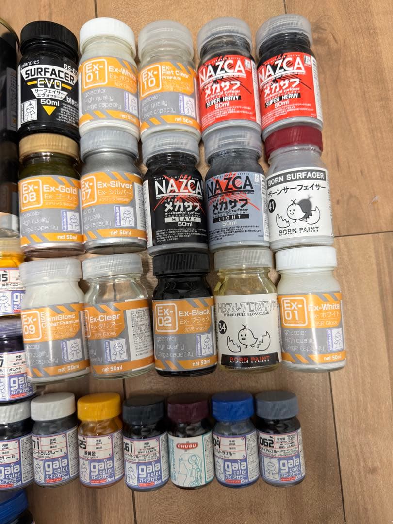 BORN PAINT ガイアカラー メカサフ 塗料 うすめ液 まとめ売り