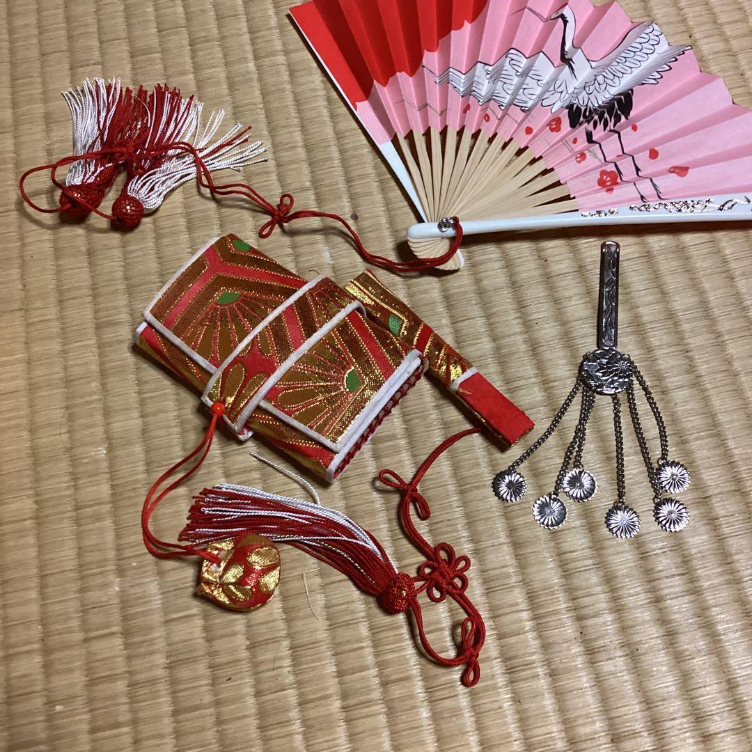 七五三小柄七歳フルセット　帯幅14センチ　草履21センチ