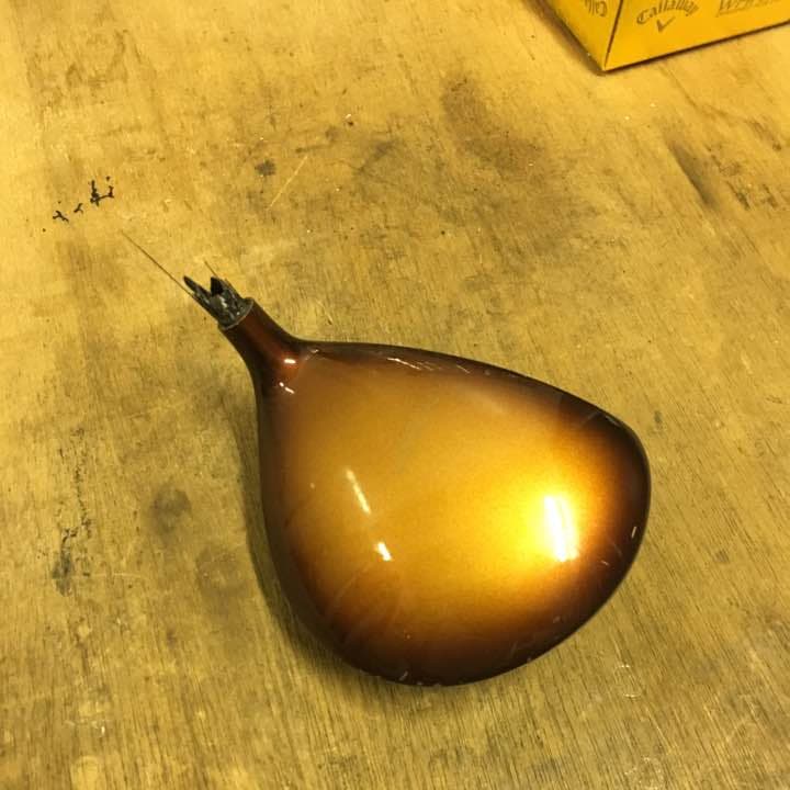 ゴルフクラブの先っちょ