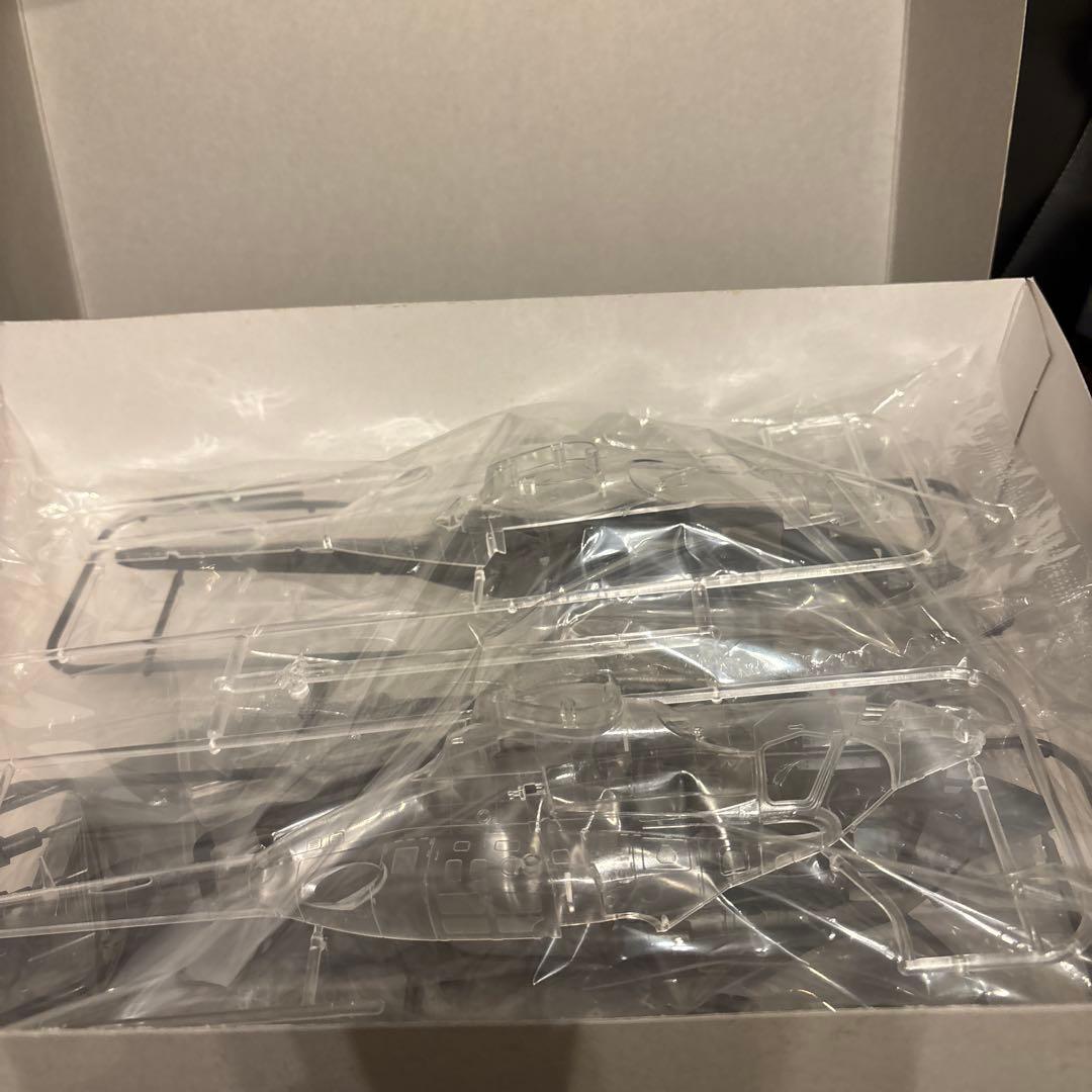 アオシマ 1/48 エアーウルフ クリアボディパーツ付き2個セット