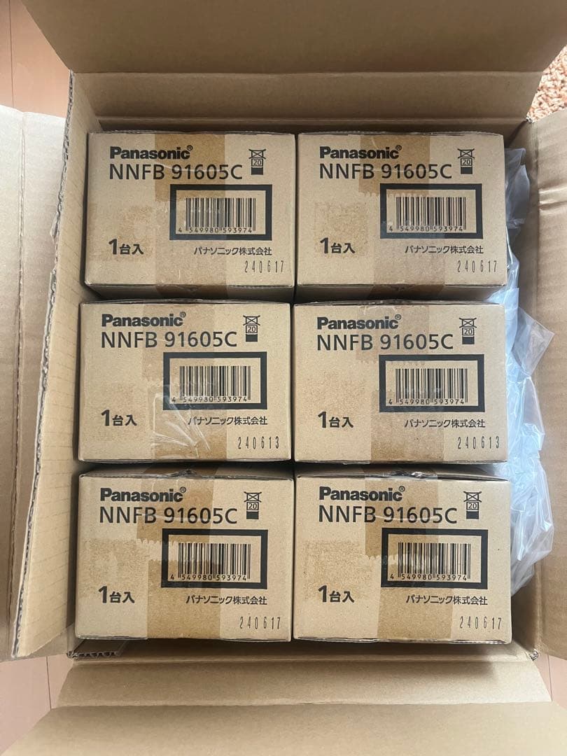 Panasonic NNFB91605C LED照明 6個セット