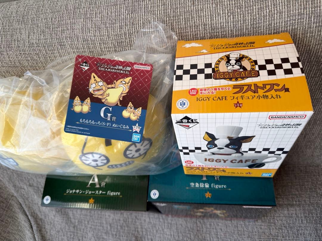 L*A様 ジョジョの奇妙な冒険 一番くじ A賞F賞G賞ラストワン賞 4点セット