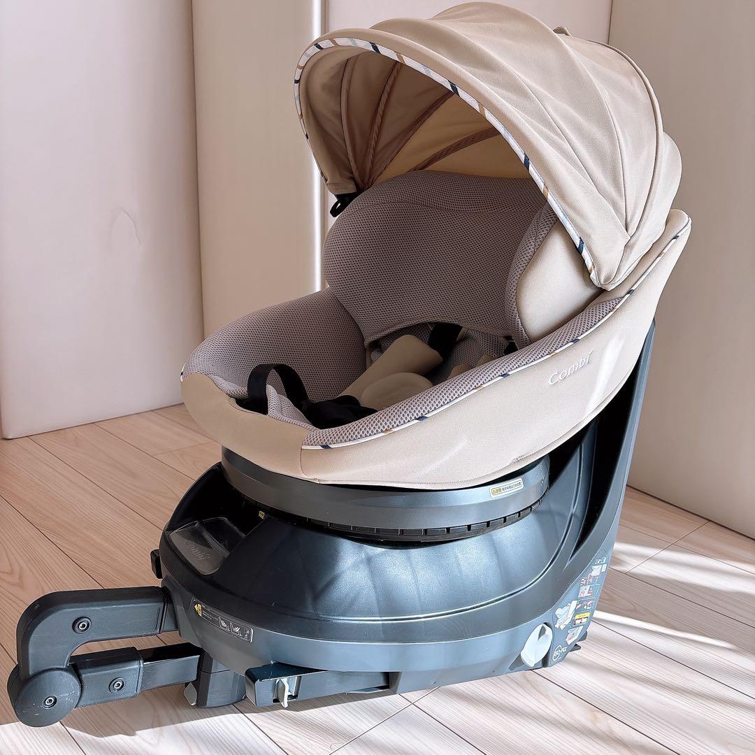 コンビ　チャイルドシート　ISOFIX 人気色ベージュ