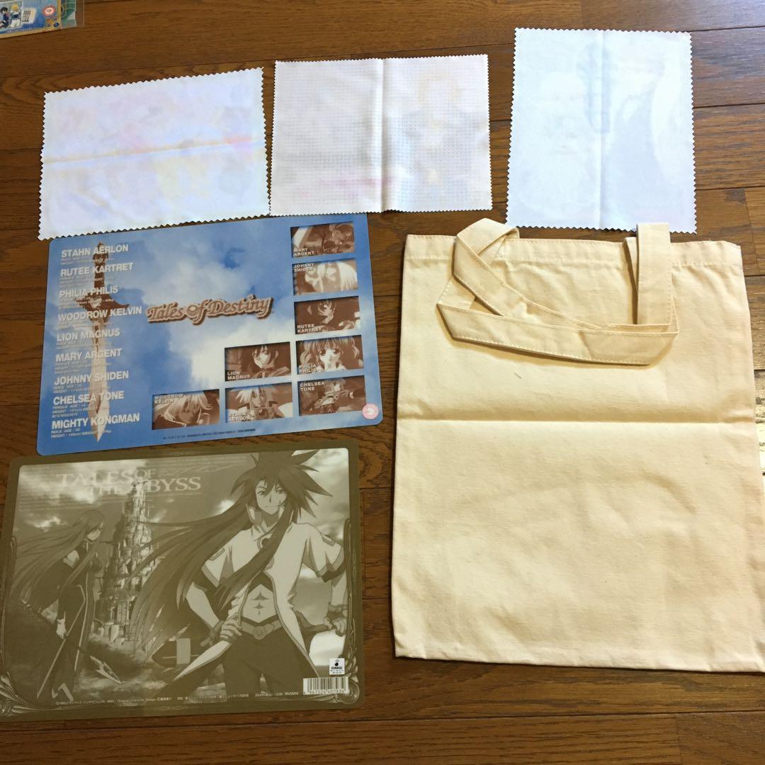 送料込み　テイルズ　うちわ　カード　缶バッジ　タオル　マスコット　グッズ　セット