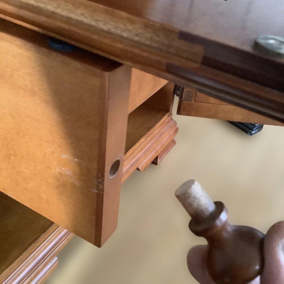 木製ライティングビューロー