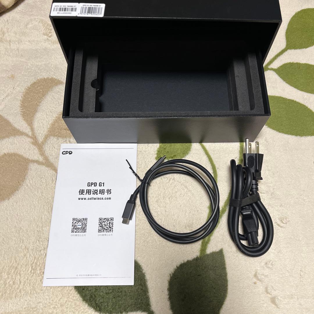 グラフィックボード・グラボ・ビデオカード GPD G1 (2023)