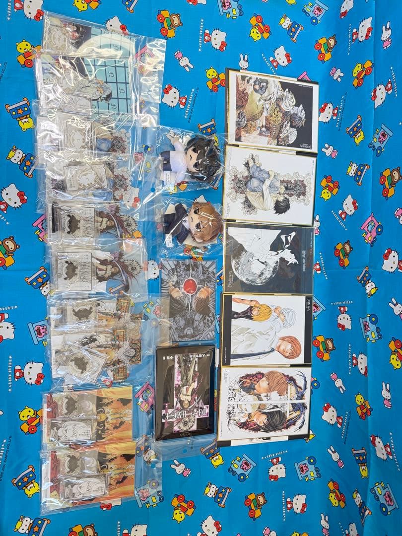 「DEATH NOTE 」-原画展 アクリルスタンド・ポストカードセット