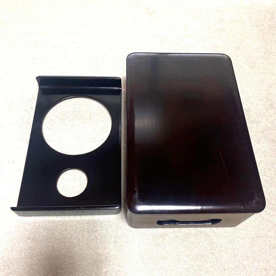 能登輪島塗　煙草盆　タバコ盆　喫煙具　莨盆　灰吹　茶道具　昭和アンティーク　お盆