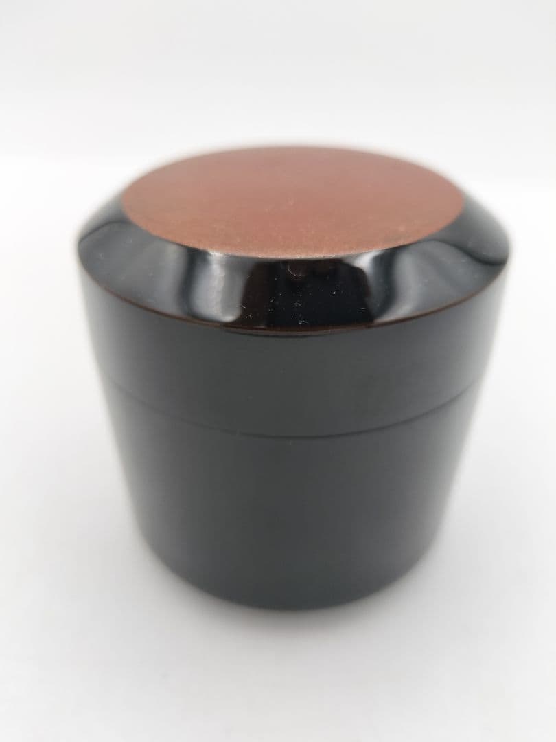 【セール】b827【新品・未使用】日月棗 青海波 内銀地 鈴木光入 木箱 茶道具