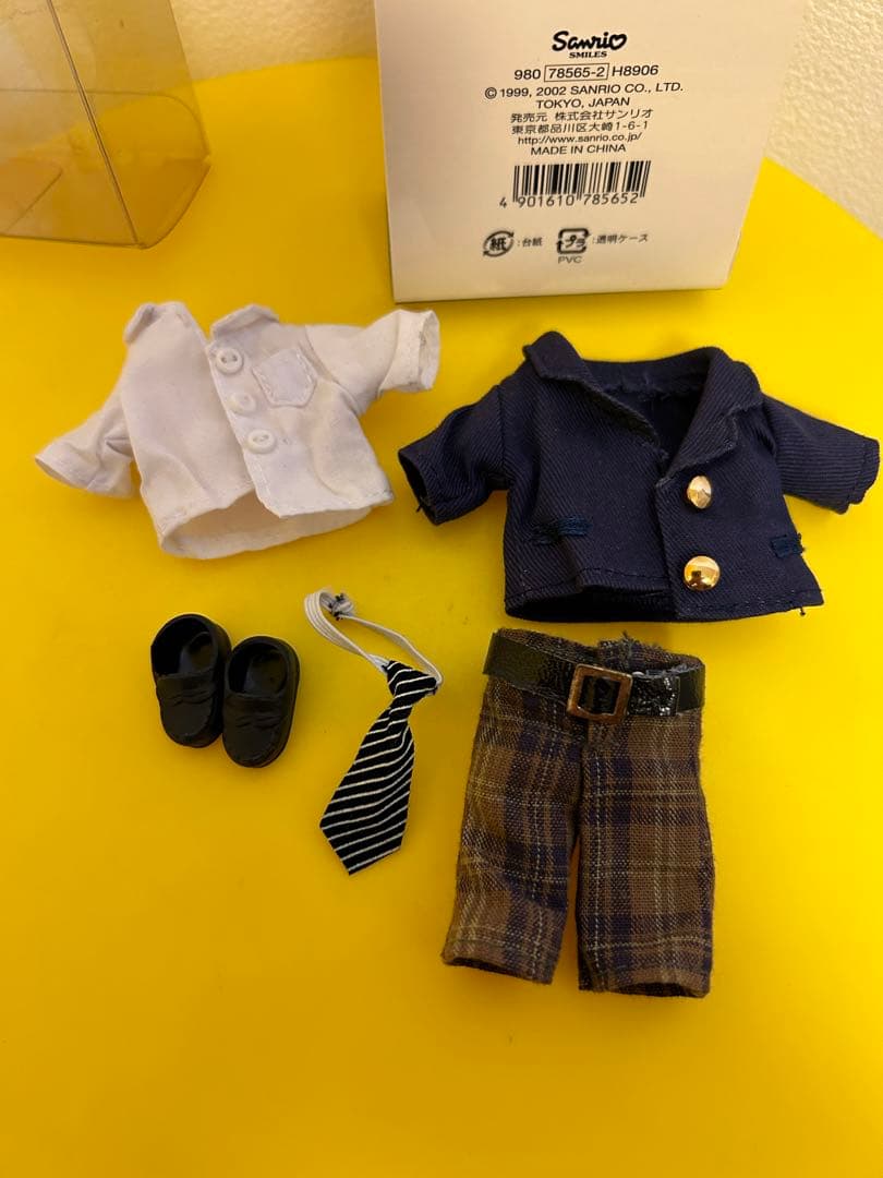 レトロ　キティ　ダニエル　ドレスアップ　コレクション　フィギュア　人形　サンリオ