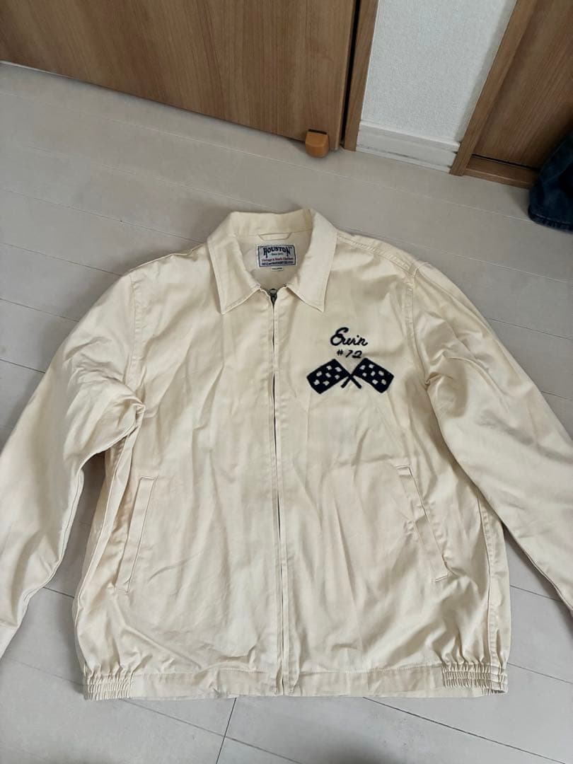 HOUSTON EMB HARRINGTON JACKET ハリントンジャケット