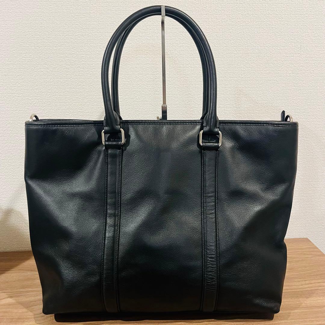 【美品】 COACH メトロポリタン ビジネスバッグ トート 2way