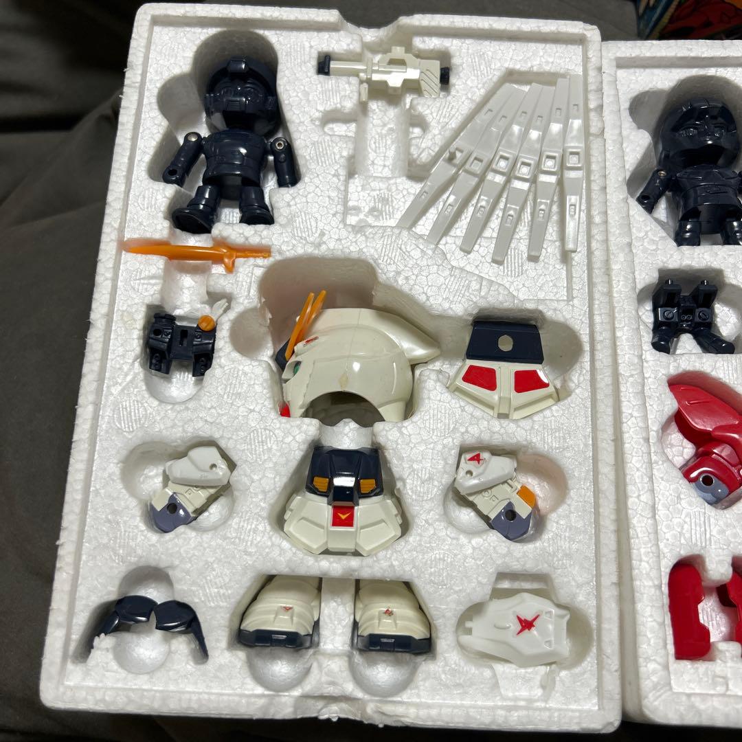 ガンプラ SDガンダム ガンダムクロス サザビー νガンダム 当時品