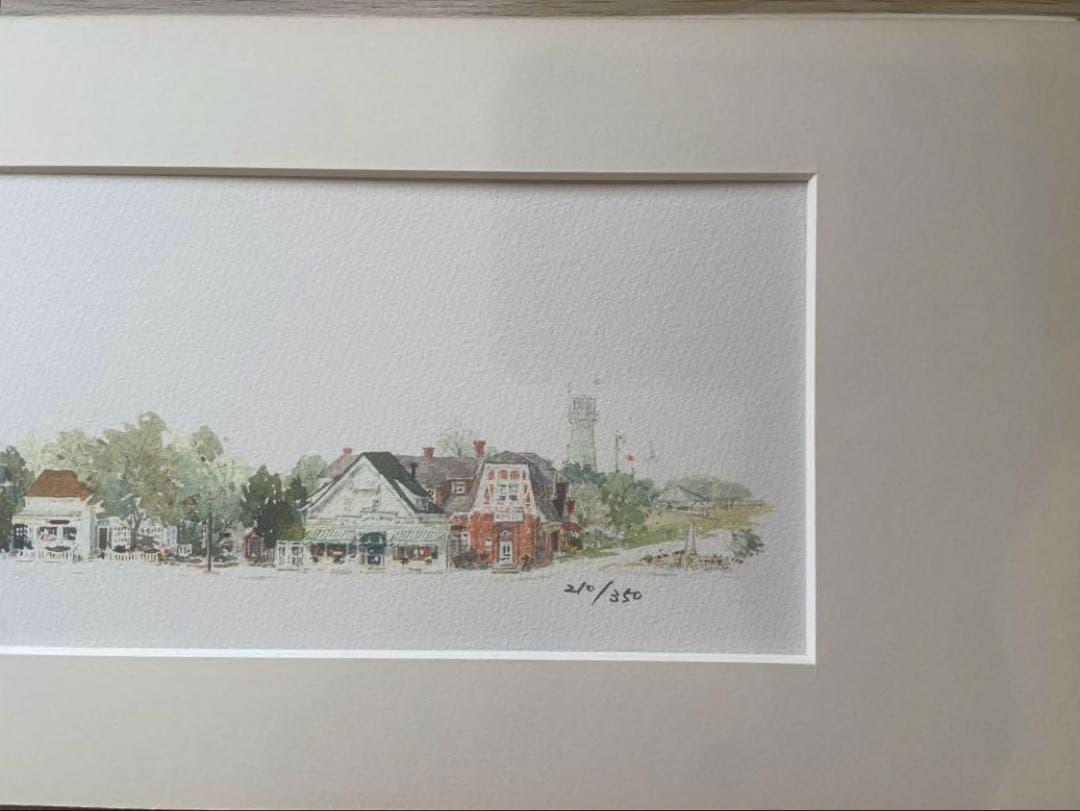 レオナルドウェーバー チャットハム リトグラフ Edition 210/350