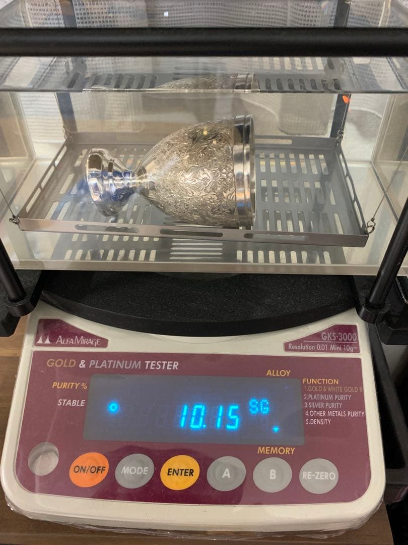 帝政ロシア 銀製 ショットグラス 84刻印 純度87.5% 75.3g