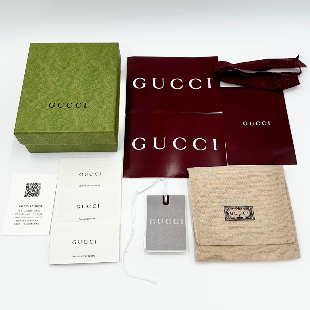 未使用 現行✨グッチ コンパクトウォレット 1961 ジャッキー シェリーライン