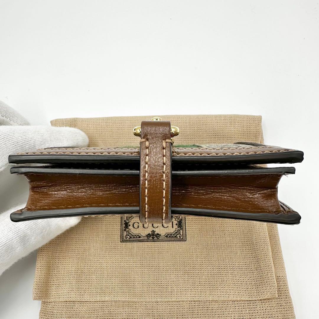 未使用 現行✨グッチ コンパクトウォレット 1961 ジャッキー シェリーライン