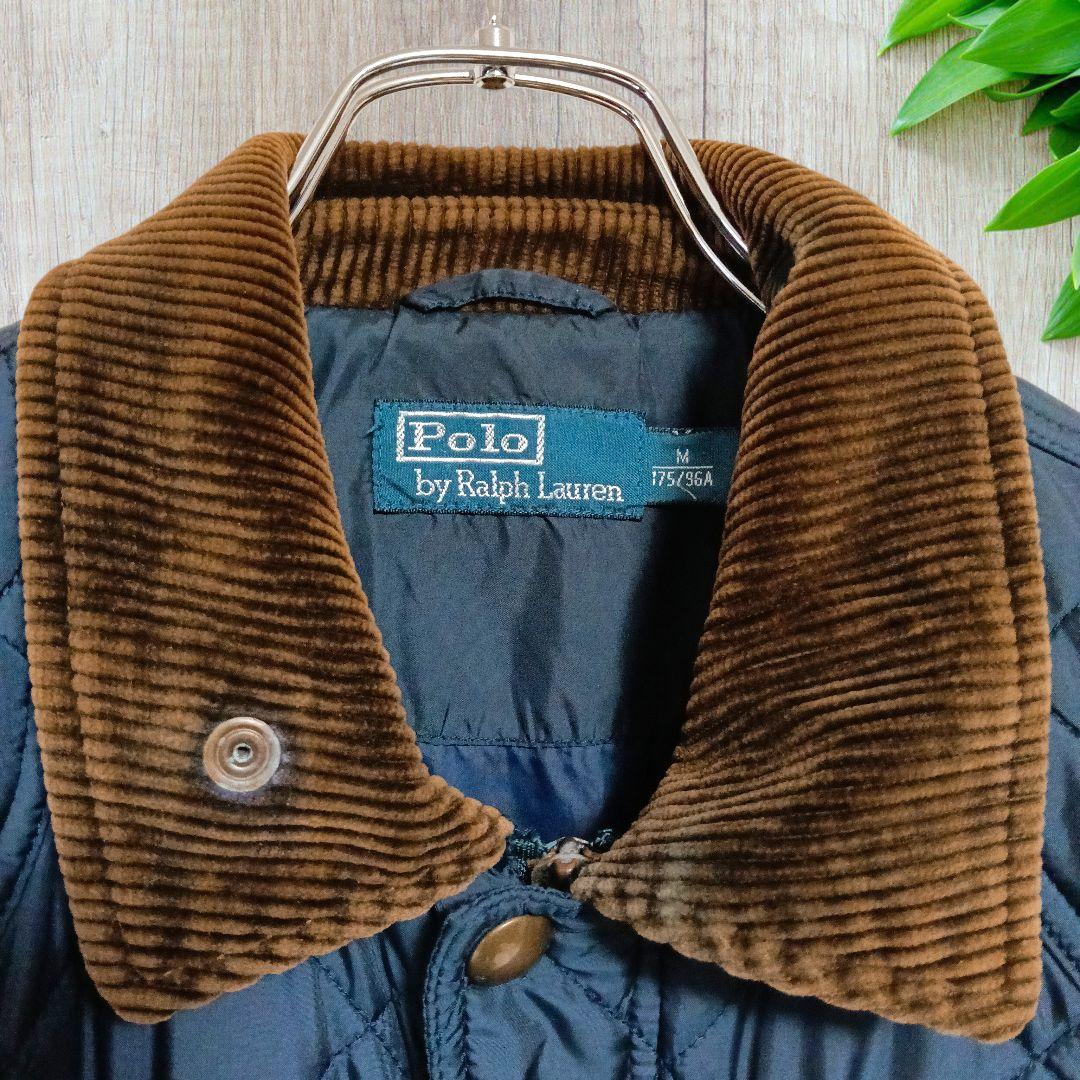 ポロラルフローレン バブアータイプ 中綿JK ネイビー M