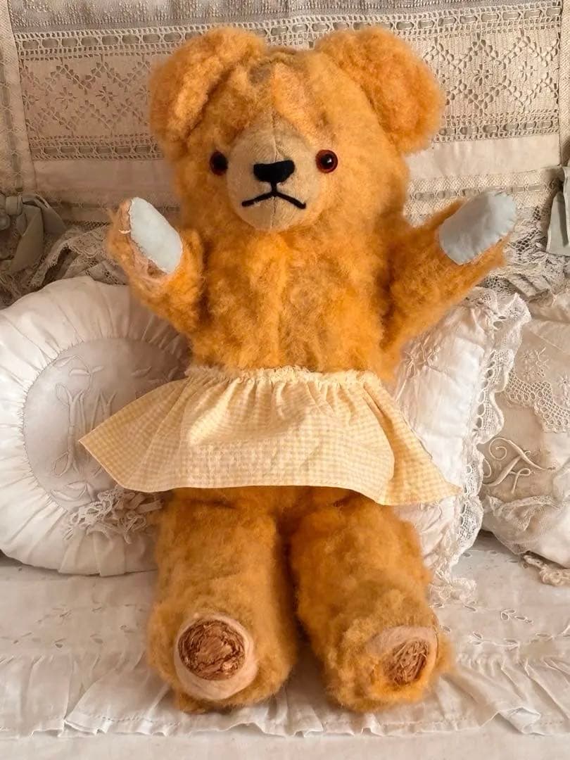 ドイツ　ʕ•ᴥ•ʔ ヴィンテージベア　アンティークベア　アンティークテディベア