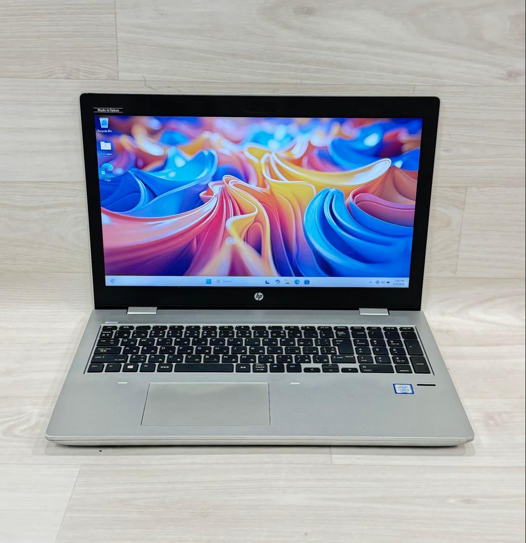 Hp ProBookノートエイチピーCorei5/8GB/256GB＋500GB