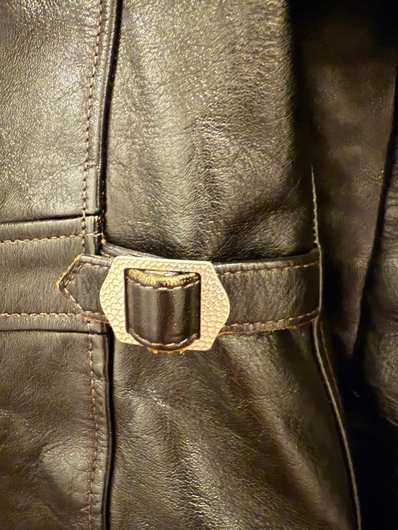 ジャケット・アウター LEATHER SPORTS JACKET NELSON 38