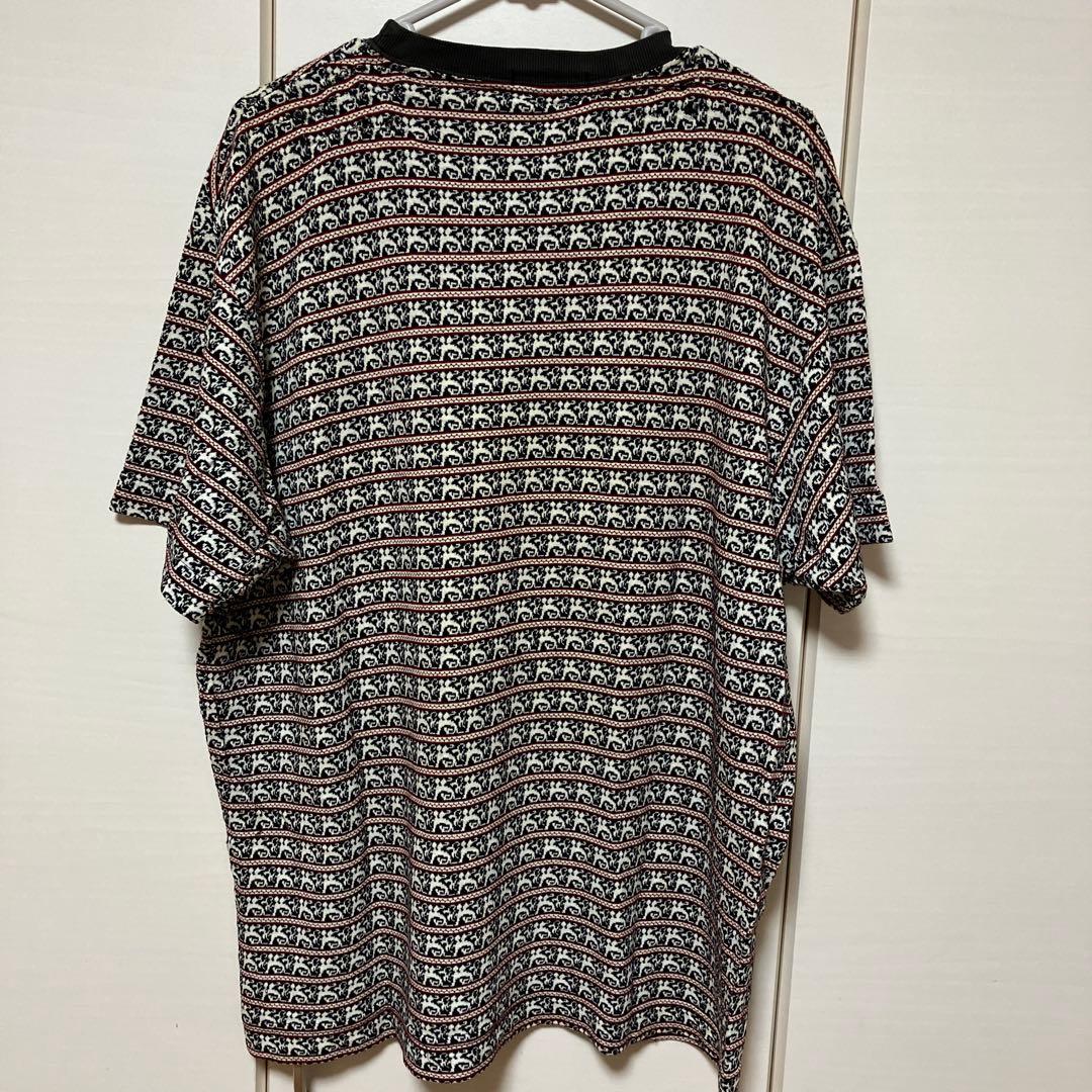 USA製 OLDステューシー Stussy 80's 総柄 ポケットTシャツ M