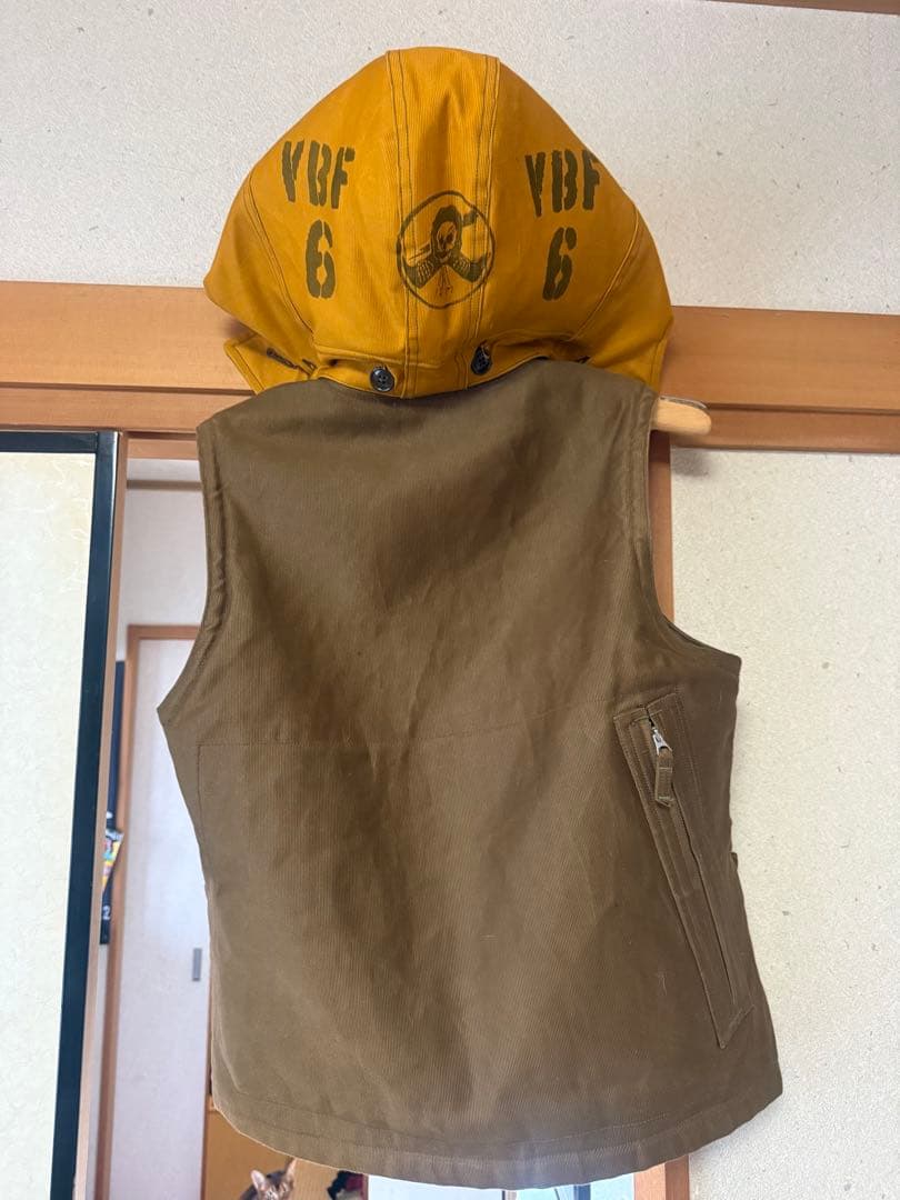 フリーホイーラーズ　ウィンターアヴィエイターズベスト サイズ38 23日まで！