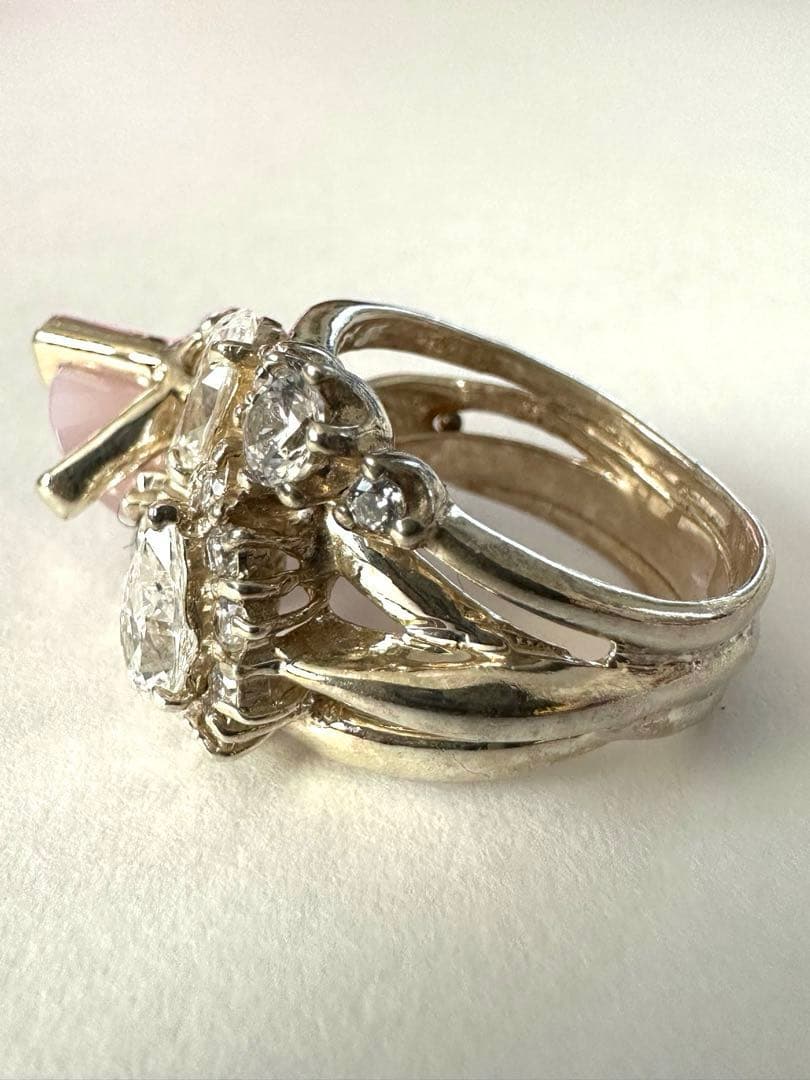 e.m. 14〜15号サイズ ジルコニアリング