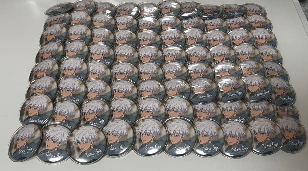 限定価格！！五条悟 呪術廻戦　冬の日 キャラバッジコレクション 80個セット