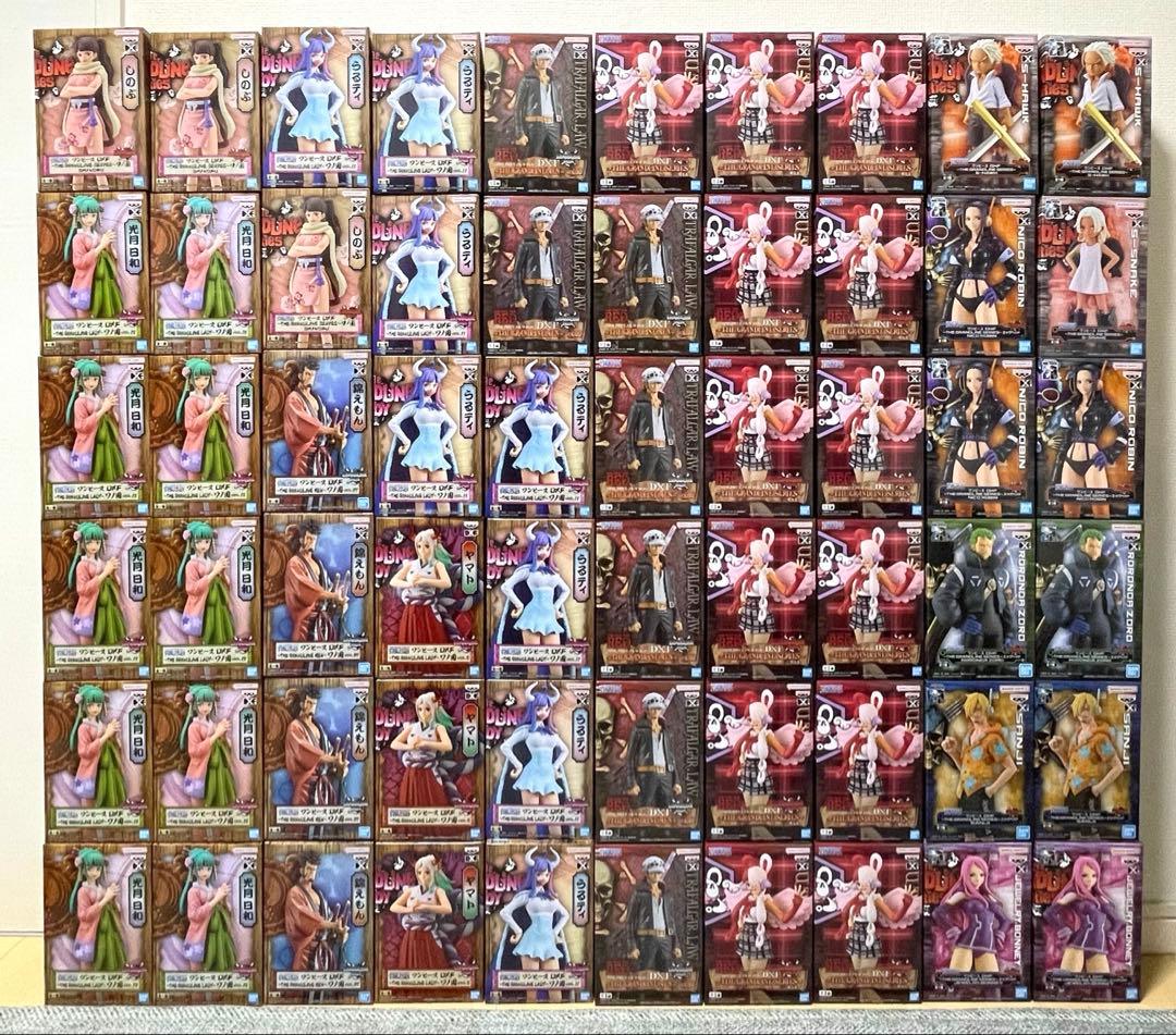 新品未開封　ワンピース　プライズ　フィギュア　60個　まとめ売り