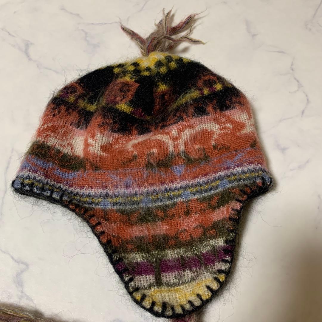 Vivienne Westwood フリンジ付き　ニット帽