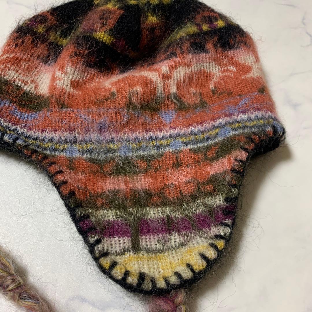 Vivienne Westwood フリンジ付き　ニット帽