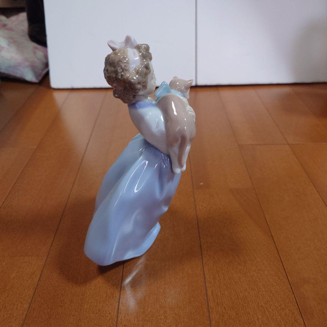 【No.6422 リヤドロ私の太った子猫/My Chubby Kitty　箱あり