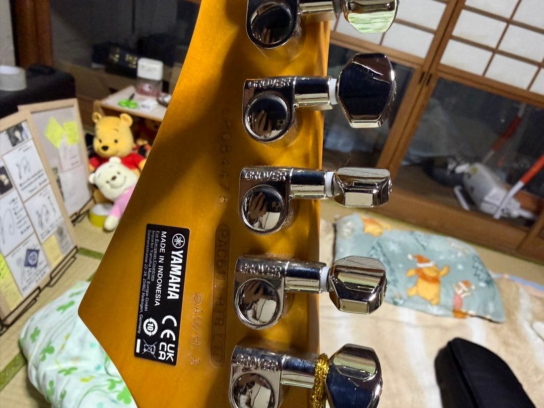 Yamaha PACIFICA BOCCI EDITION ブラック