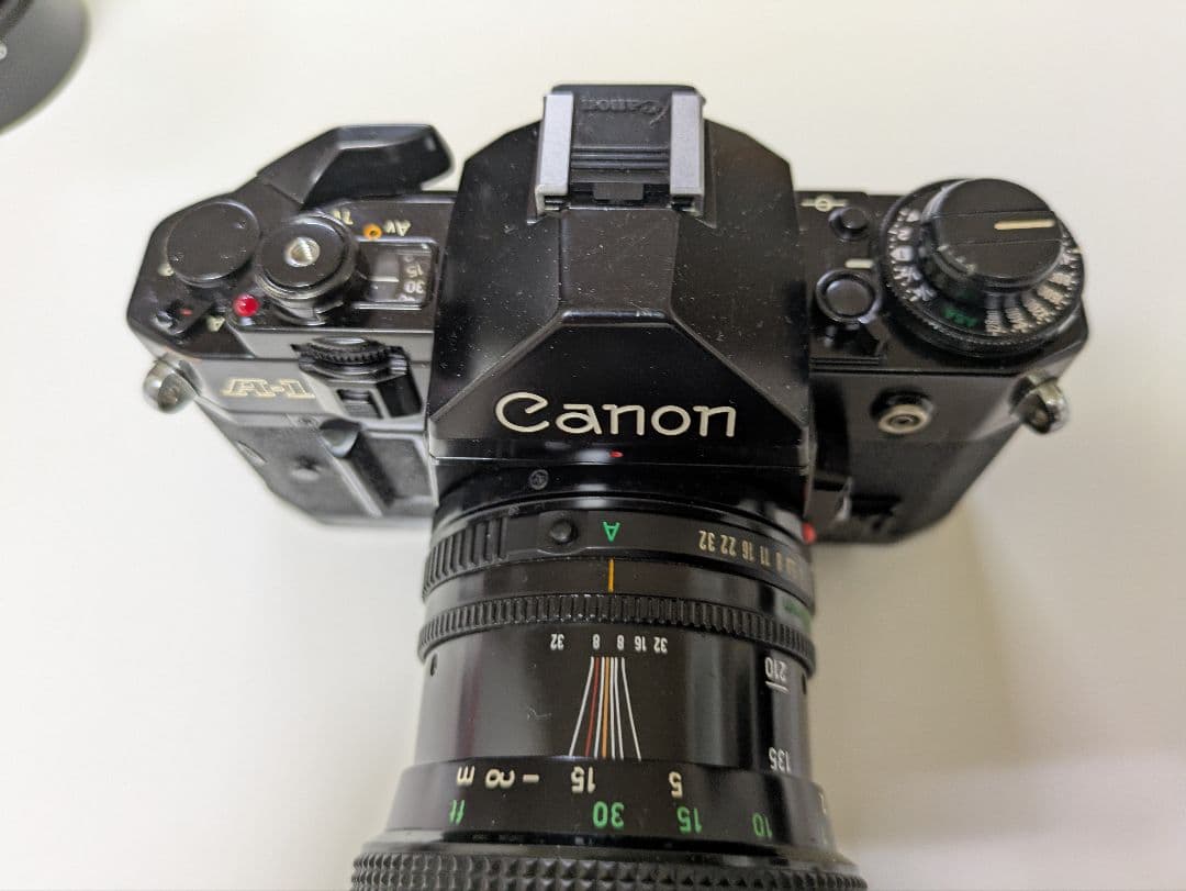 Canon 一眼レフカメラA-1 フィルムカメラとレンズ5本セット