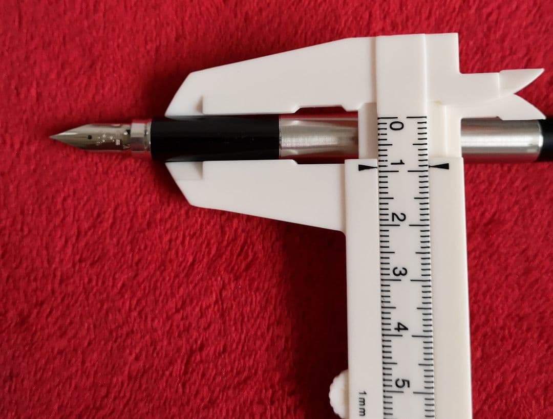 万年筆 PLATINUM 18KWG 中字 18金 ホワイトゴールド