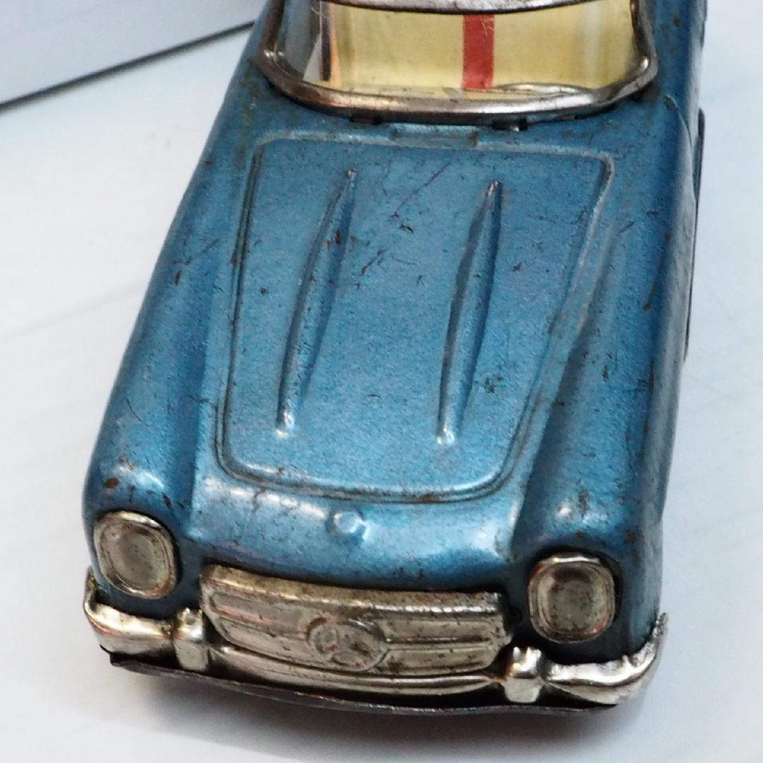 TANY GIANTメルセデスベンツ300SL青Aブリキtin箱付toy car